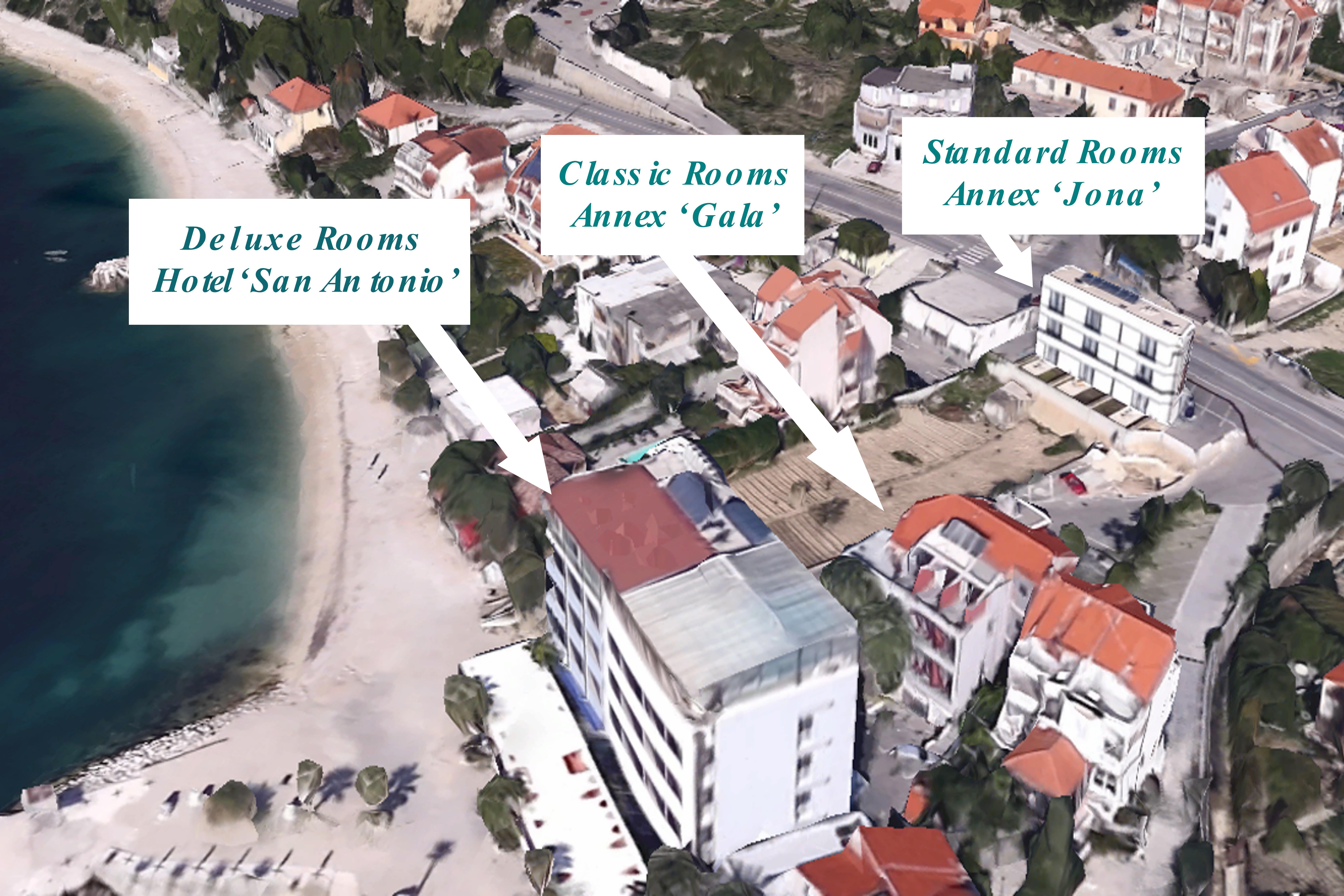 Hotel Jona Podstrana Exterior photo